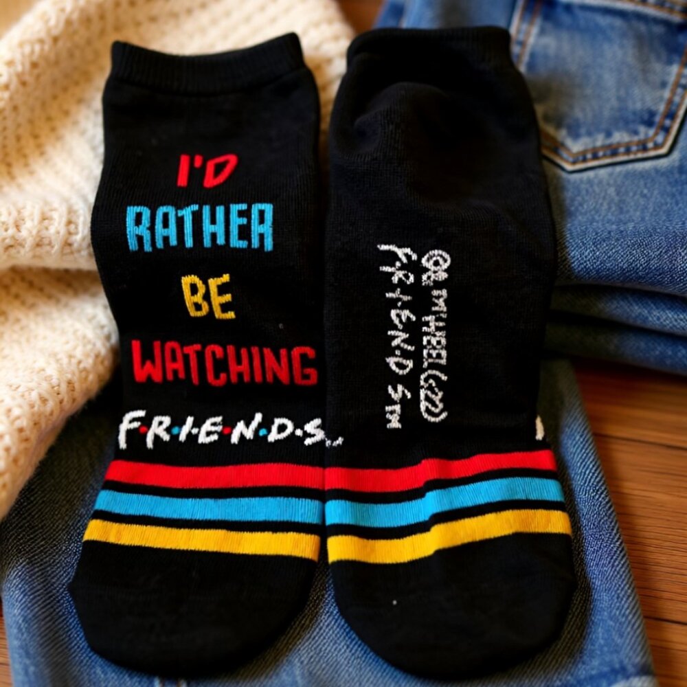 Friends TV Series Ankle Socks – Comfy, Fun & Perfect for Lounging! - Picture 2 of 5